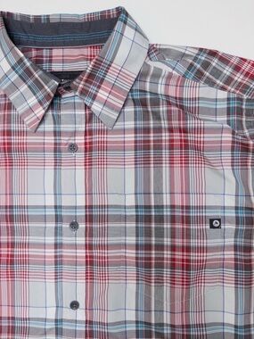 NWOT Marmot Men's Plaid Button-Down Shirt size MEDIUM